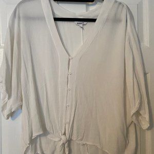 Express White Blouse